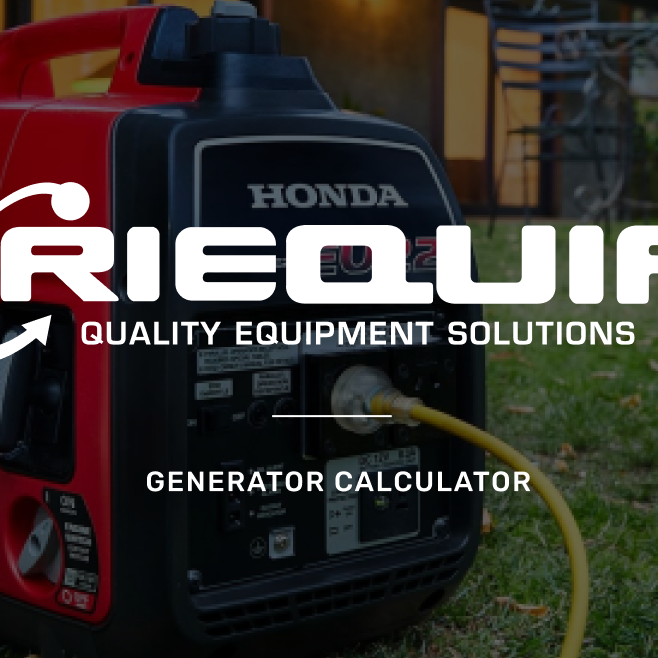 Find the right generator with our Generator Calculator!
