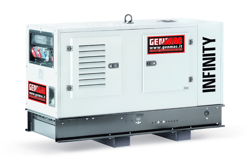 Genmac Infinity RG20YS-E Yanmar Diesel Generator 16kVA Silenced 230v
