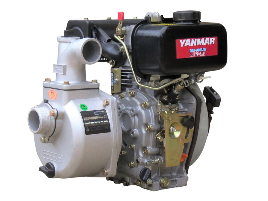 2" Yanmar Powered Semi Trash Pump Electric Start - No Frame