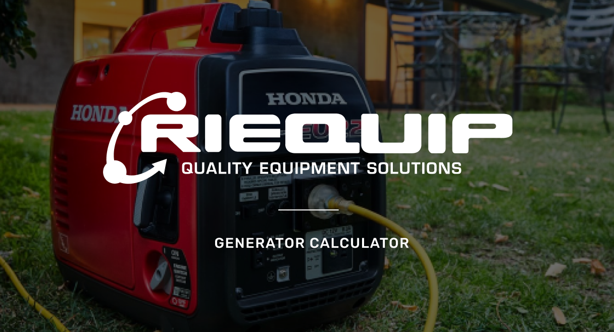 Find the right generator with our Generator Calculator!