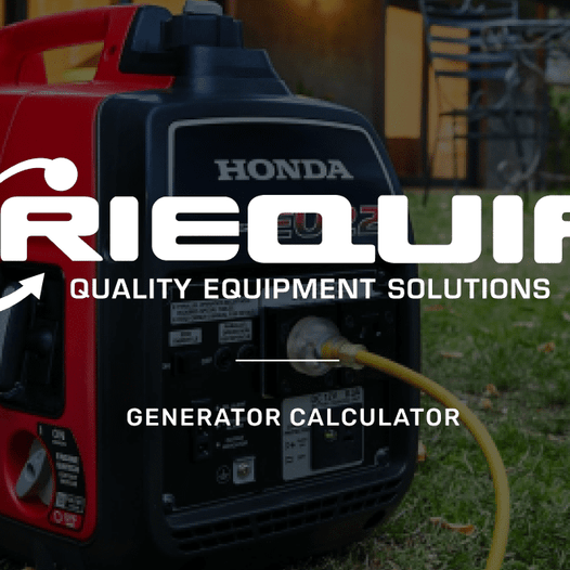 Find the right generator with our Generator Calculator! - Riequip NZ