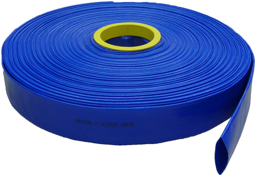 1½" Rhino Blue Layflat Hose 30M - HF1842D - Riequip NZ