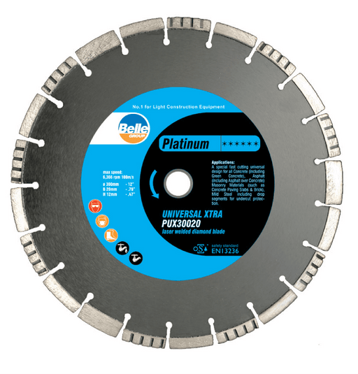 14" Altrad Belle Platinum Xtra Diamond Blade - CS3082G - Riequip NZ