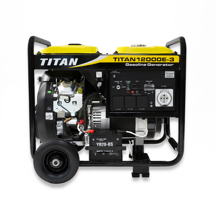 Titan 12000E-3 11kW Petrol Generator 3 Phase