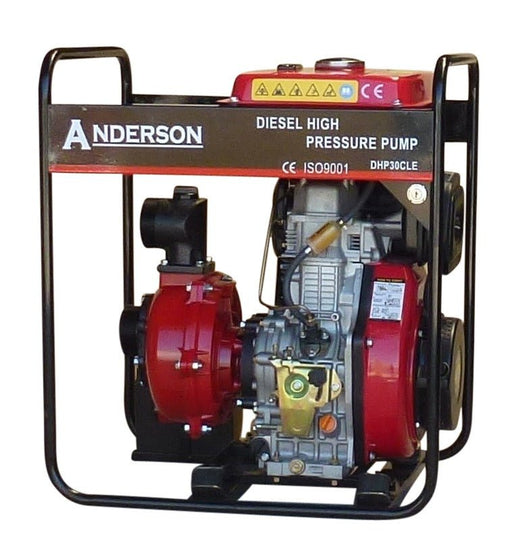 3" Anderson Diesel 801 Fireboss® High Pressure Water Pump Electric start - P1133L - Riequip NZ