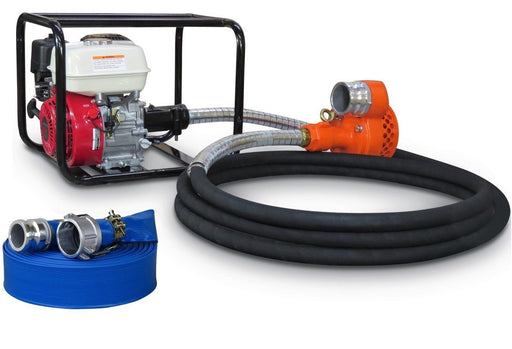 3 inch Kato Honda Powered Flexi - Drive Pump + Hose Kit - P1122GK - Riequip NZ