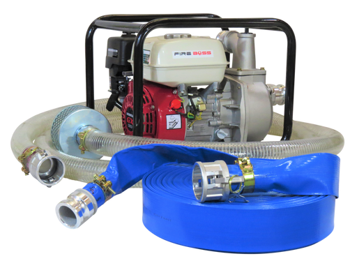 3" Kato Honda Powered Semi Trash Pump + Hose Kit - P1078HK - Riequip NZ