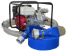 3" Kato Honda Powered Trash Pump + Hose Kit - P1019IK - Riequip NZ
