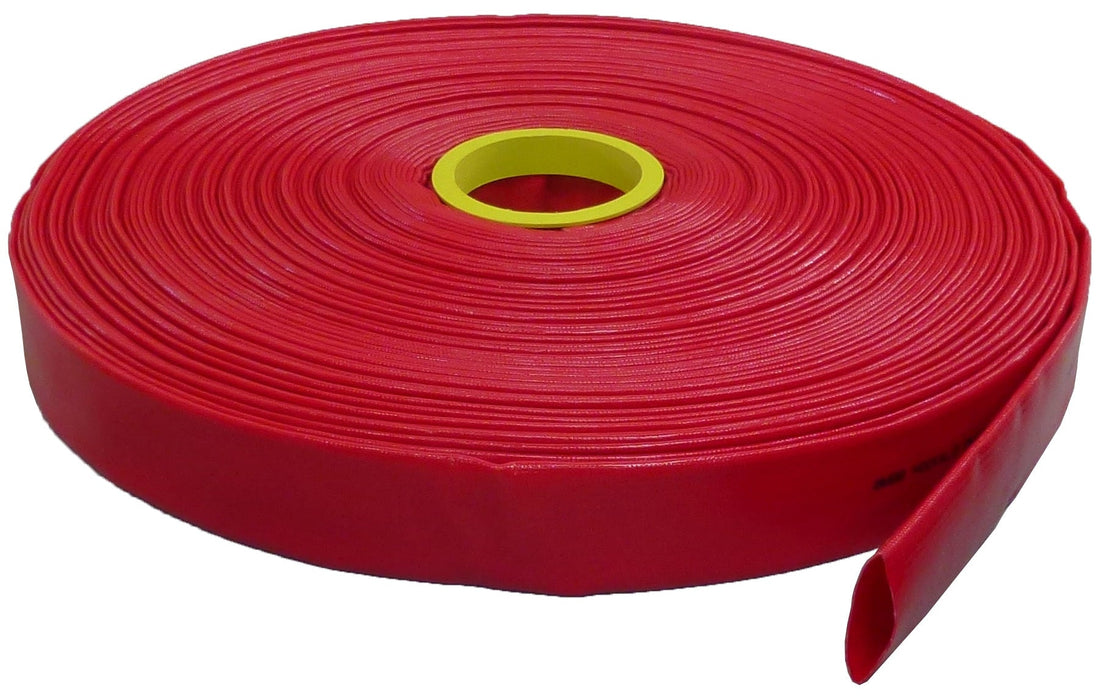 3" Rhino Red Layflat Hose 10M - HF1876F - Riequip NZ