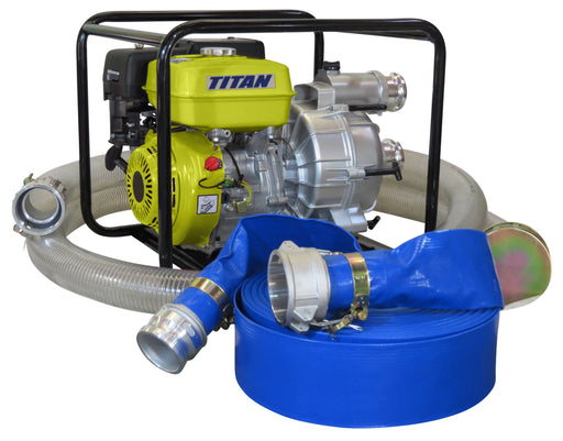 3 Titan Trash Pump + Hose Kit - P1018HK - Riequip NZ