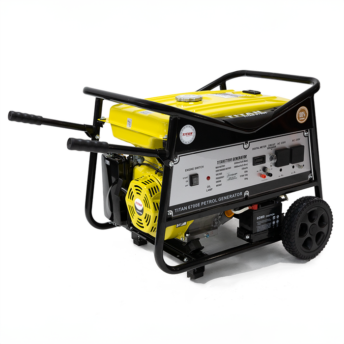 Titan 6700E 5.5kW Petrol Generator