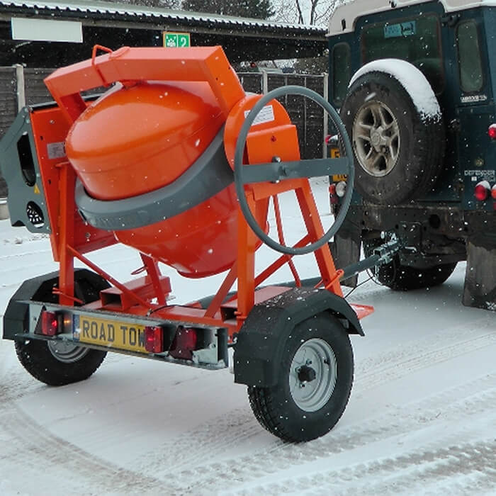 Altrad Belle AT350 Road Towable Concrete Mixer - MADE IN EUROPE