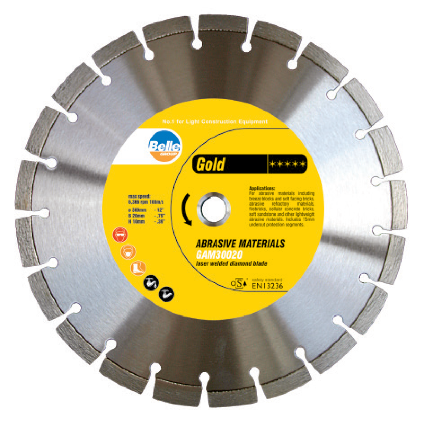 Altrad Belle Diamond Concrete Cutting Blades