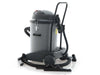 professional wet and dry vacuum cleaner featuring two powerful motors, a large 78L plastic tank