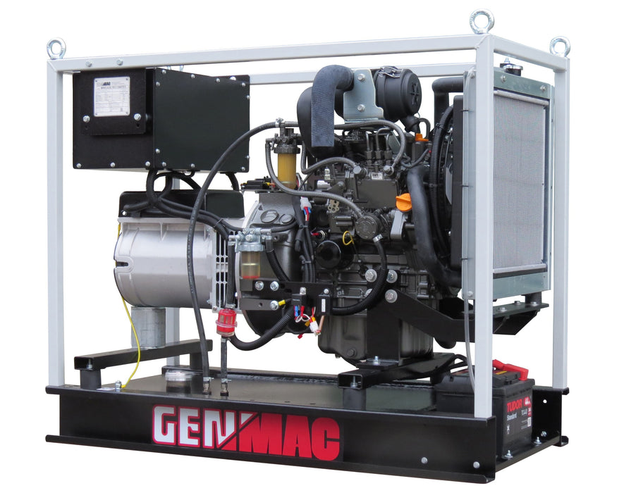 Genmac Minicage RG11000YEO Yanmar Diesel Generator 11.8kVA 230v