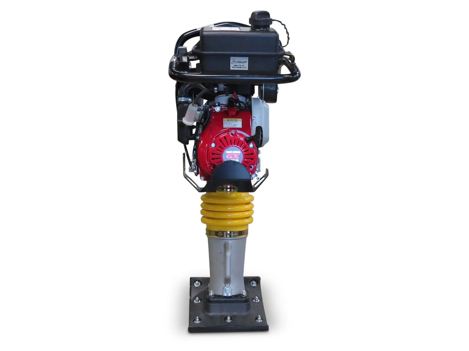 ALTO CNR70 trench rammer showing compact design and balanced operation