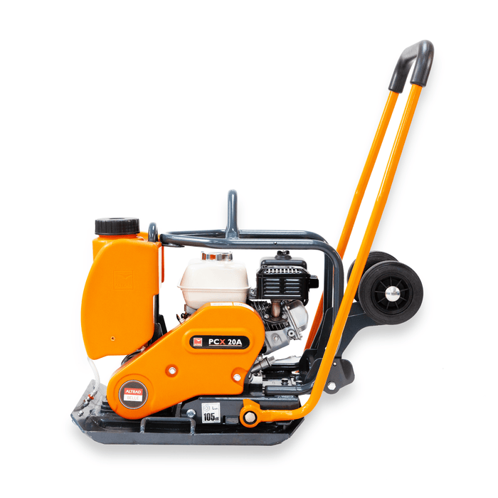 Altrad Belle 71kg Plate Compactor with Wheel Kit and Water Tank - PC2222L - Riequip NZ