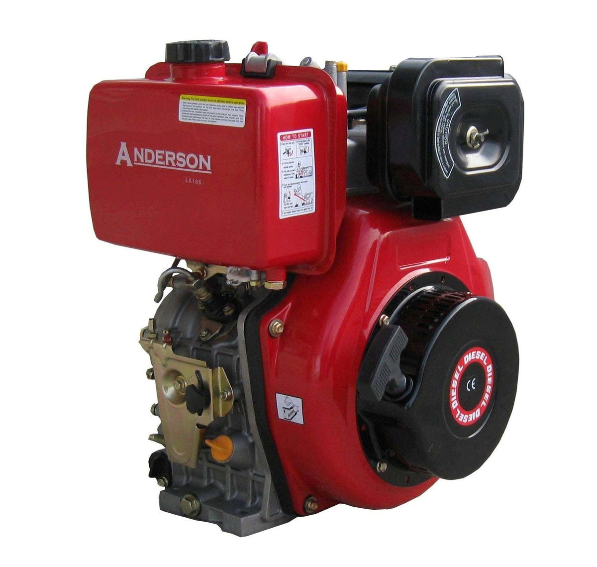 Anderson LA188F 12HP Diesel Engine Electric Start