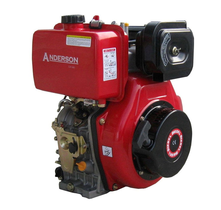 Anderson LA188F 12HP Diesel Engine Electric Start - E1340J - Riequip NZ