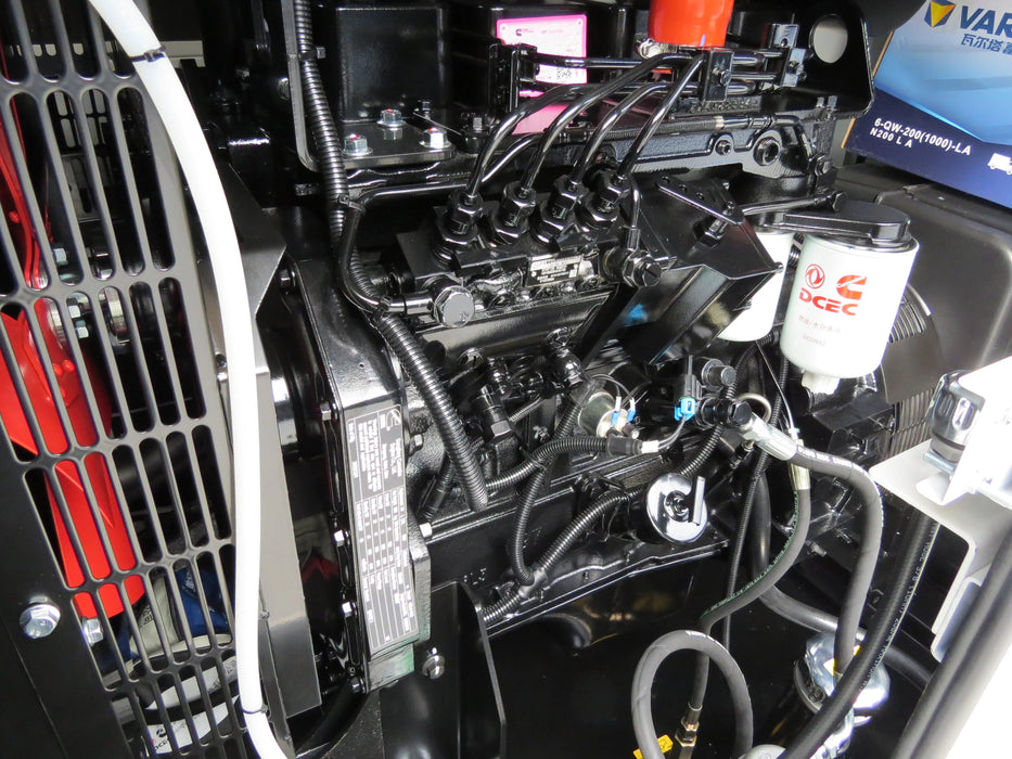 Cummins diesel engine in 33kVA generator designed for efficient fuel consumption and consistent power output