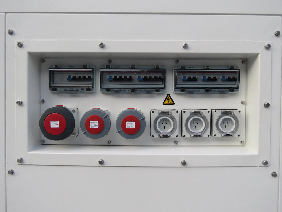 Cummins Powered 44kVA Silent Diesel Generator - G2734T - Riequip NZ