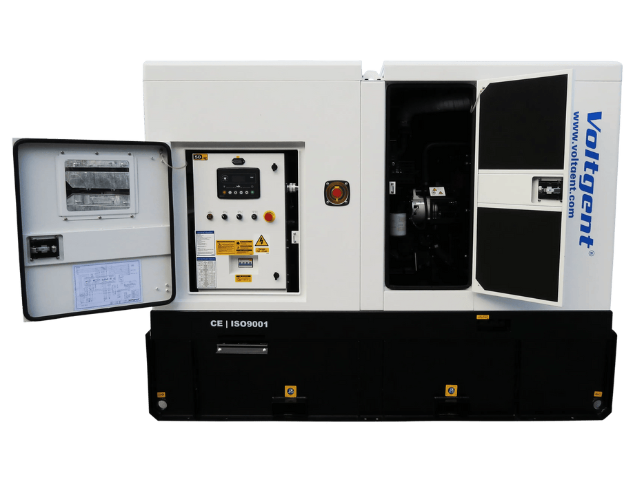 Cummins Powered 44kVA Silent Diesel Generator - G2734T - Riequip NZ