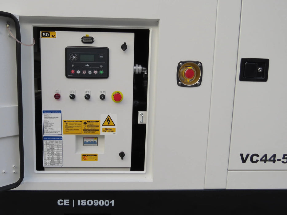 Cummins Powered 44kVA Silent Diesel Generator - G2734T - Riequip NZ