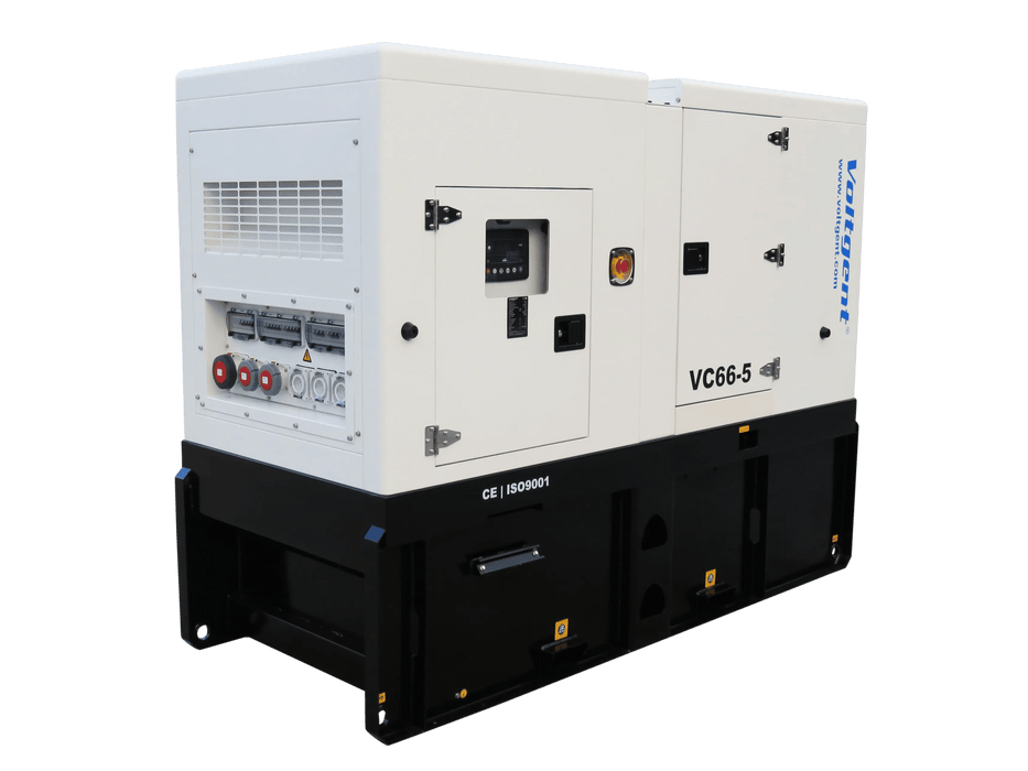 Cummins Powered 66kVA Silent Diesel Generator - G2738T - Riequip NZ