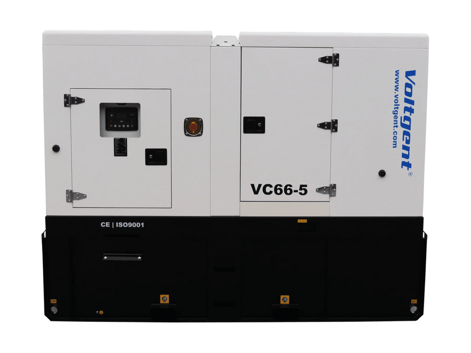 Cummins Powered 66kVA Silent Diesel Generator - G2738T - Riequip NZ