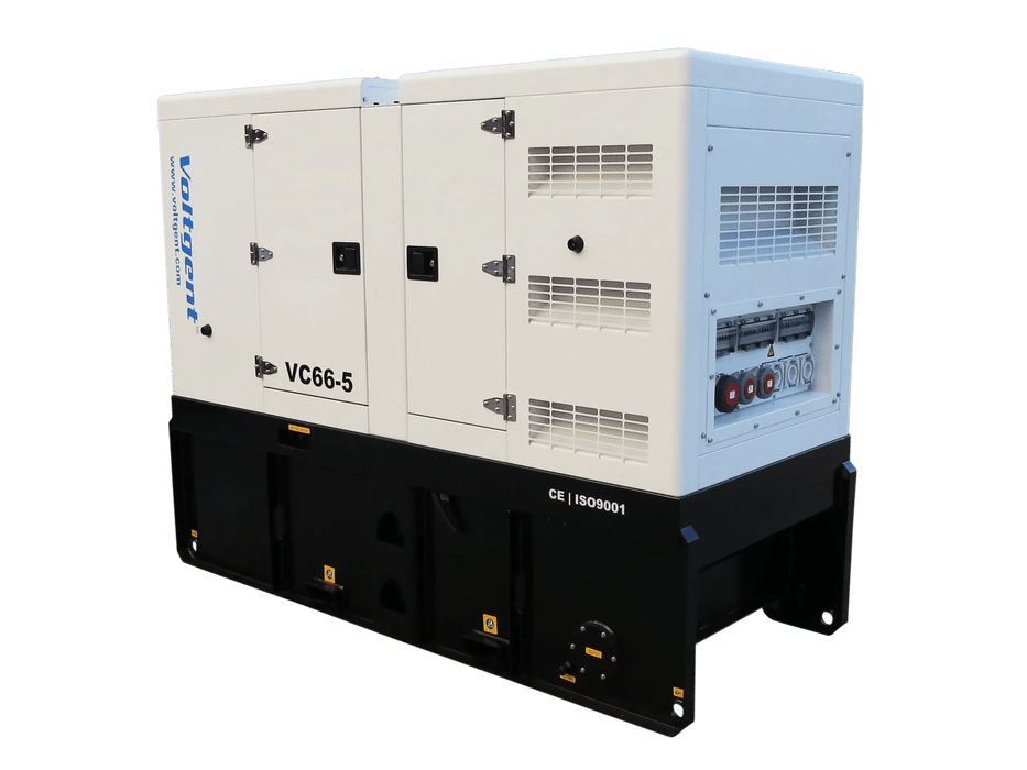 Cummins Powered 66kVA Silent Diesel Generator - G2738T - Riequip NZ