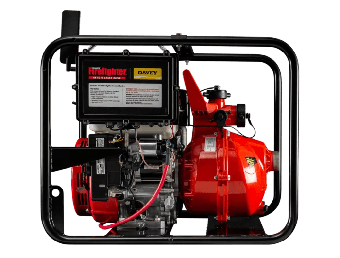Davey 5190HRS2 Single Impeller Remote Start Firefighting Pump - P2192G - Riequip NZ