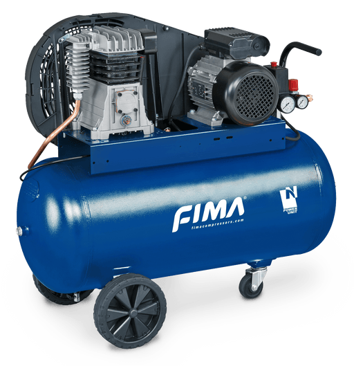 Fima 17cfm Jumbo 3HP 100L Air Compressor - AC2035K - Riequip NZ