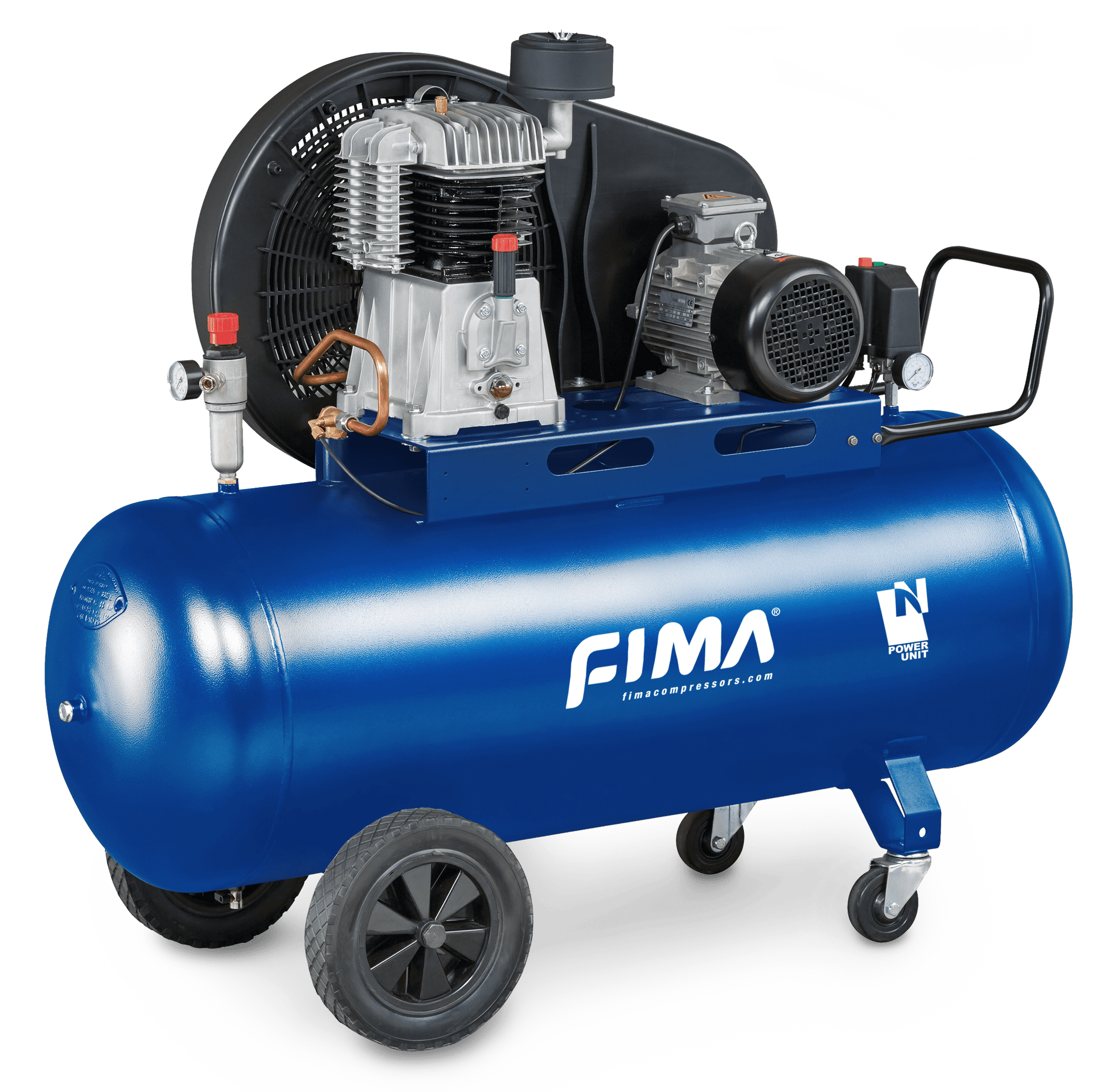 Fima 25cfm Jumbo 5.5HP 270L Air Compressor 3PH | Riequip NZ