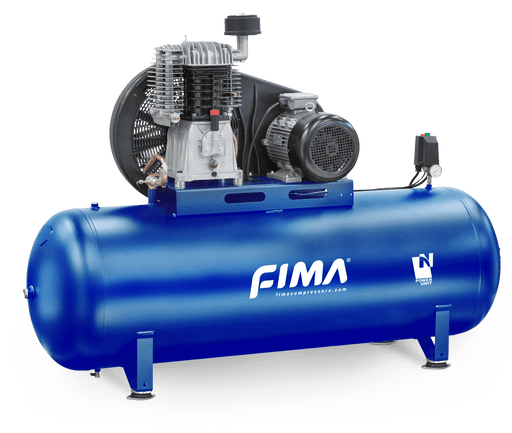Fima 37cfm Jumbo 7.5HP 270L Air Compressor 3PH - AC2093K - Riequip NZ