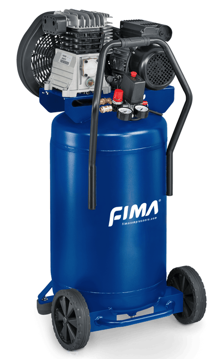 Fima Vertical 17cfm Jumbo 3HP 100L Air Compressor - AC2040K - Riequip NZ