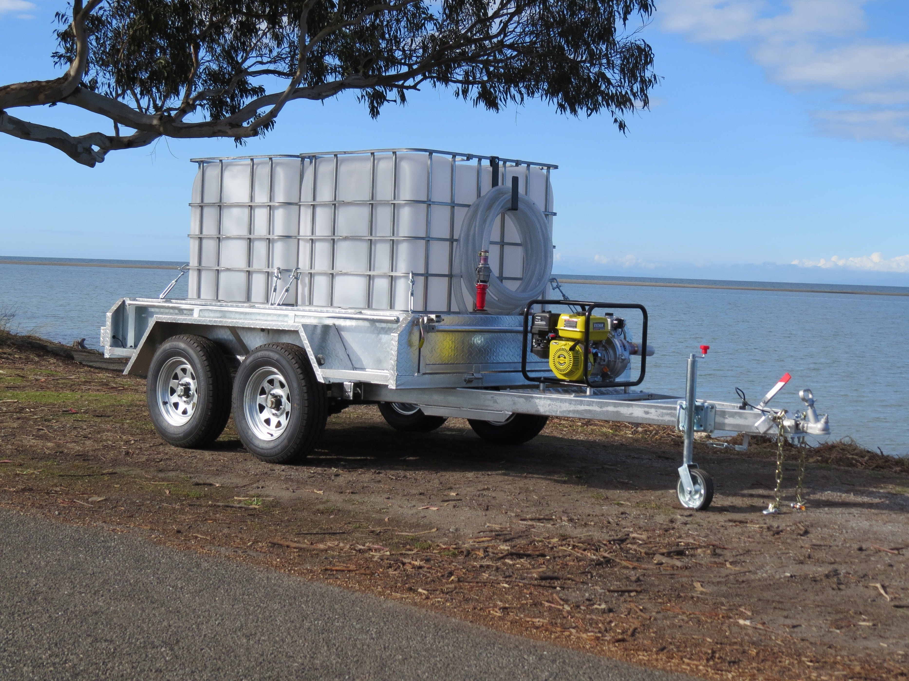 Fire Fighting Trailer 2000L Titan | Riequip NZ