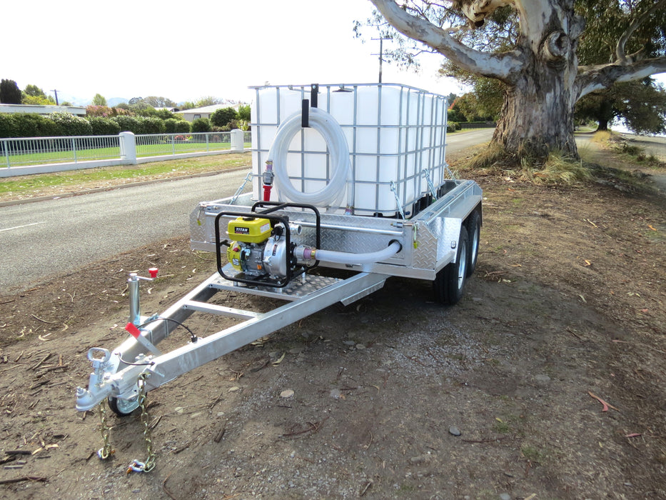 Fire Fighting Trailer 2000L Titan - T8262FFF - Riequip NZ