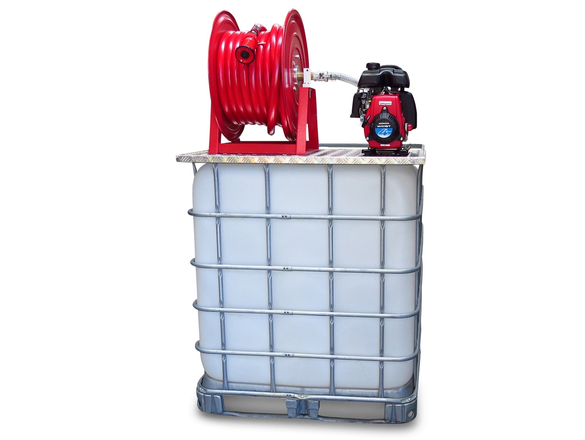 FireChief 1000L Firefighting Pump, Reel & Tank Kit | Riequip NZ