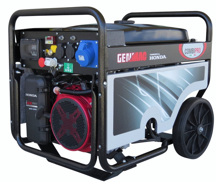Genmac Honda RG7300HAC Pure Sinewave Petrol Generator - G3407H - Riequip NZ