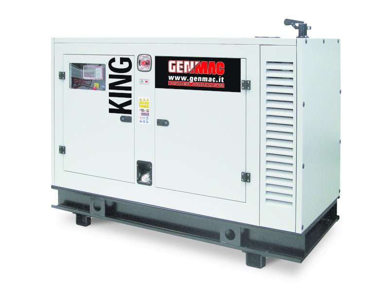 Genmac King G100PS Perkins Diesel Generator 110kVA Silenced - G3571H - Riequip NZ