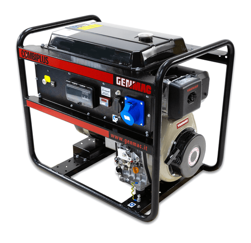 Genmac RG5000YEO Yanmar Diesel Generator 6.1kVA 230v - G3420H - Riequip NZ