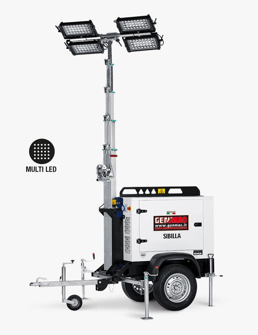 Genmac Sibilla Light Tower TM8K - M5 - L3608F - Riequip NZ