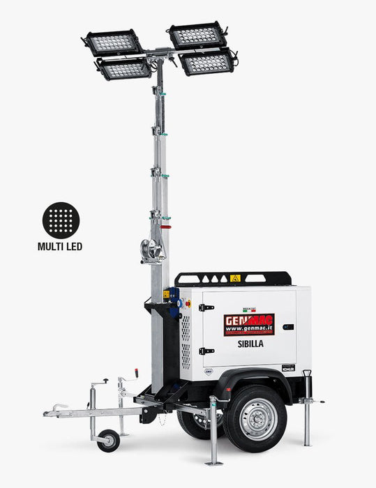 Genmac Sibilla Light Tower TM8K - M5 - L3608F - Riequip NZ