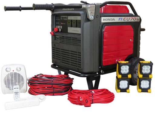 Honda EU70is Inverter Generator + Emergency Backup Kit - G1216IK - Riequip NZ