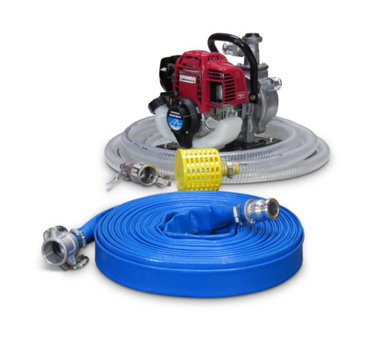 Honda WX10 Water Pump + Hose Kit - P1003GK - Riequip NZ