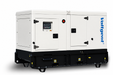 Kubota powered silenced diesel generator, isometric view