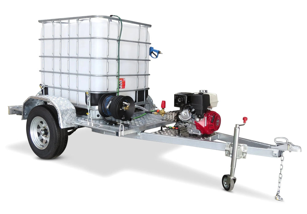 Pro - Blast Waterblaster 1000L Trailer Mounted Honda Powered Annovi Reverberi - WB1642G - Riequip NZ