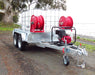 Safari Fireking 2000L Tandem Fire Fighter Trailer Including Hose Reels - T8328F - Riequip NZ
