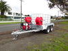 Safari Fireking 2000L Tandem Fire Fighter Trailer Including Hose Reels - T8328F - Riequip NZ