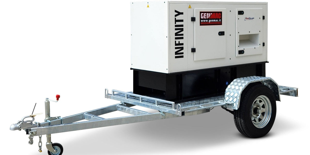 Single Axle Generator Trailer for Genmac RG11000YS & G20YS